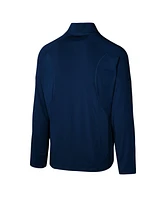 Outerstuff Men's Navy Dallas Cowboys Grind Iron Quarter-Zip Top