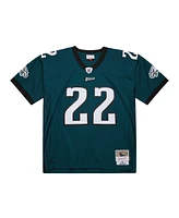 Mitchell & Ness Men's Duce Staley Midnight Green Philadelphia Eagles 2002 Legacy Replica Jersey