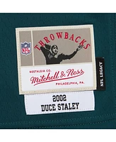 Mitchell & Ness Men's Duce Staley Midnight Green Philadelphia Eagles 2002 Legacy Replica Jersey
