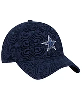 New Era Women's Navy Dallas Cowboys Sport Night Flair 9TWENTY Adjustable Hat