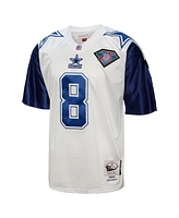 Mitchell & Ness Men's Troy Aikman White Dallas Cowboys 1994 Authentic Throwback Retired Player Jersey