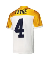 Mitchell & Ness Men's Brett Favre White Green Bay Packers 1994 Authentic Throwback Retired Player Jersey