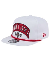 New Era Men's White Tampa Bay Buccaneers Diamond Golfer Snapback Hat