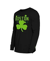 New Era Men's Black Boston Celtics 2024/25 City Edition Long Sleeve T-Shirt