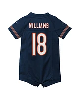 Nike Big Boys and Girls Caleb Williams Navy Chicago Bears Game Romper Jersey