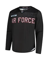 States & Co Men's Charcoal Air Force Falcons Replica Hockey Jersey