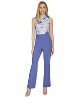 Calvin Klein Women's Lux Modern Fit Pants