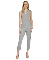 Calvin Klein Women's Ponte Ankle Pants