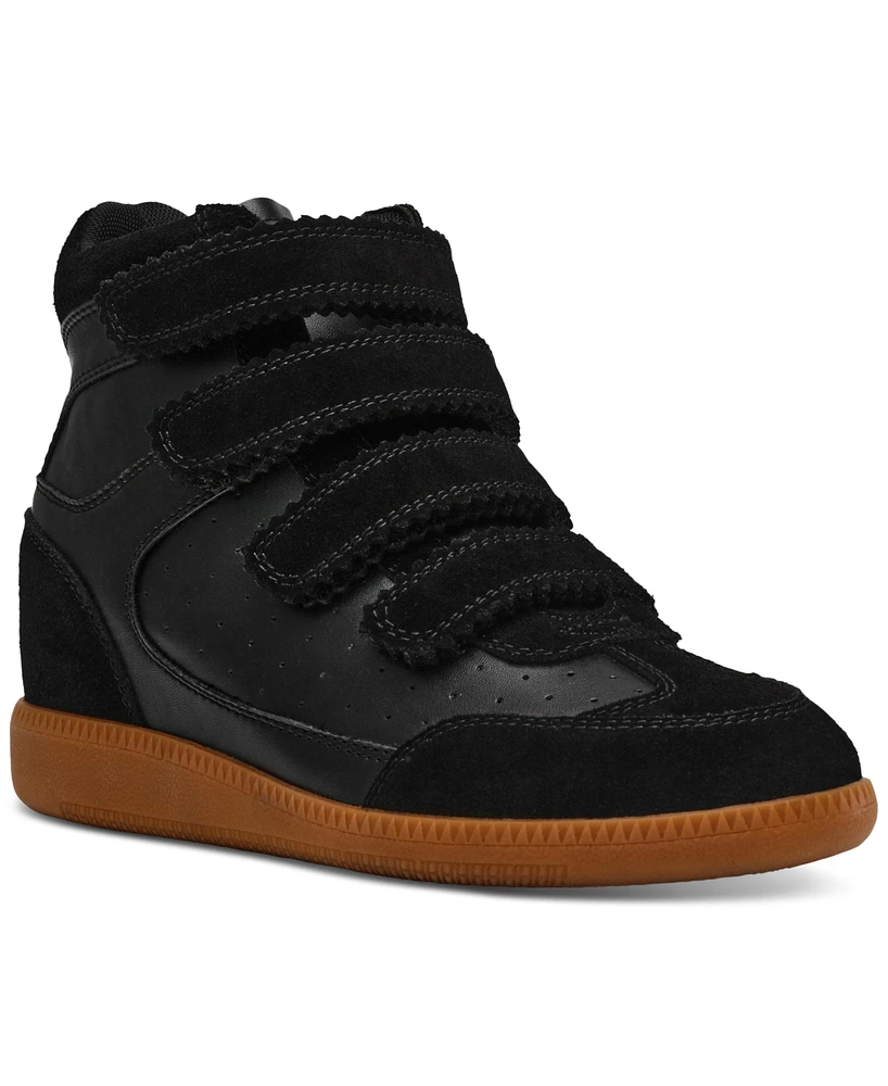 Steve Madden Women's Mustang High-Top Wedge Sneakers