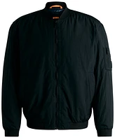 Boss by Hugo Men's Logo Badge Water-Repellent Bomber Jacket