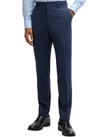 Boss by Hugo Men's Slim-Fit Three Piece Checked Suit