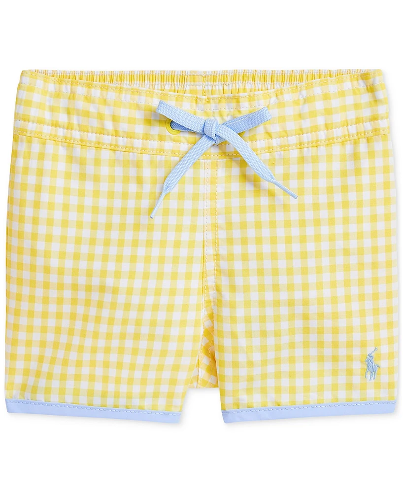 Polo Ralph Lauren Baby Gingham Swim Trunks