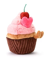 Geoffrey's Toy Box Dessert Cupcake with Cherry Plush Toy