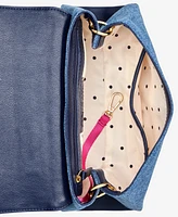 On 34th Kristt Small Denim Top Handle Crossbody, Exclusively at Macy's
