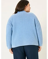 FatFace Plus Womens's Edie Laundered Cardi