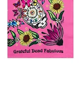 Meghan Fabulous Grateful Dead Floral Silk Scarf