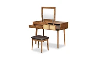 Slickblue Classic Makeup Vanity Set for Elegant Storage and Beauty Organization