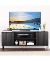 gaomon Tv Stand, Mid Century Modern Tv Stand for 55/60/65 inch Tv