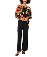 Vince Camuto Women's Floral Printed Off-The-Shoulder Top