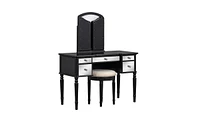 Slickblue Elegant Dressing Table Set for Stylish Bedroom Vanity and Organization