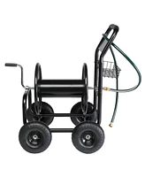 Slickblue Spokes Water Pipe Truck for Efficient Outdoor Watering and Gardening