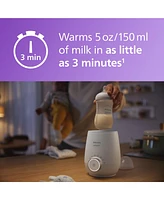 Philips Avent Fast Baby Bottle Warmer with Smart Temperature Control and Automatic Shut-Off