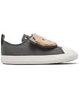 Converse Toddler Kids Chuck Taylor All Star One Strap Sherpa Bear Easy-On Casual Sneakers from Finish Line