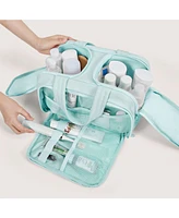 Bagsmart Zora Spacesaver 4-in-1 Puffy Multi-Functional Toiletry Bag