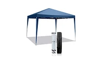 Slickblue Practical Waterproof Right-Angle Folding Tent for Outdoor Events and Shelter