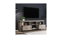 Slickblue Tv Stand for Living Room and Bedroom with Ample Storage and Modern Design