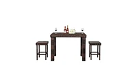 Slickblue Bar Stool-Table and Chair Set of 4 for Stylish and Comfortable Dining or Entertaining