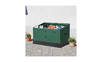 Slickblue Waterproof Deck Box for Durable and Secure Outdoor Storage Solutions