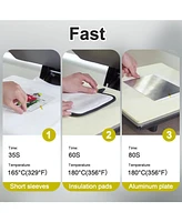 Xdovet Heat Press, Digital Heat Press 15 x 15 Inch Sublimation Heat Press, Heat Press Machine for T Shirts/Porcelain Plate Tiles/Diy