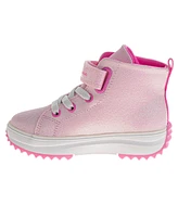 Disney Toddler and Little Kids Minnie Mouse High Top Platform Sneakers
