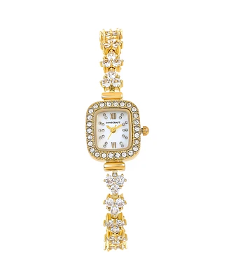 Danecraft Women's 18K Fine Gold Plated Analog Watch