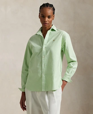 Polo Ralph Lauren Women's Relaxed-Fit Cotton Oxford Shirt