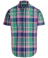 Polo Ralph Lauren Men's Classic-Fit Yarn-Dyed Plaid Cotton Oxford Button-Down Shirt