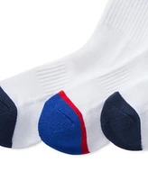 Polo Ralph Lauren Big Boys Polo Ball Crew Socks, 3-Pack