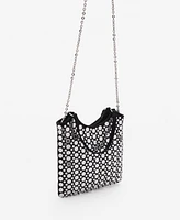 Mango Women's Mirror Detail Mini Bag