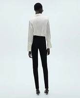 Mango Women's Seam Detail Leggings