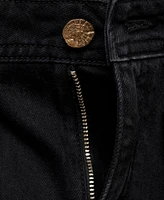 Mango Women's Pockets Detail Wide Leg Jeans