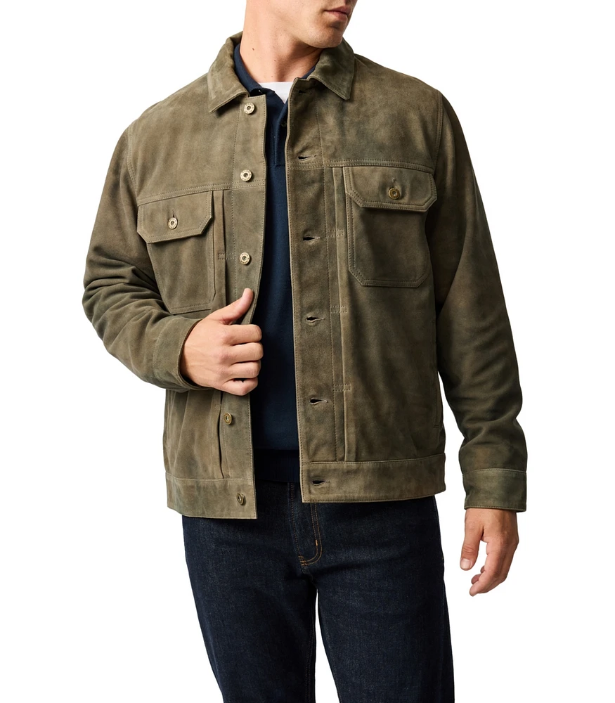 Rodd & Gunn Men's Little River Leather Jacket