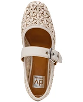 Dv Dolce Vita Women's Mellie Woven Buckle Mary Jane Flats
