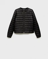 Mango Women's Pocket Quilted Jacket