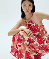 Mango Women's Openings Detail Flower Dress