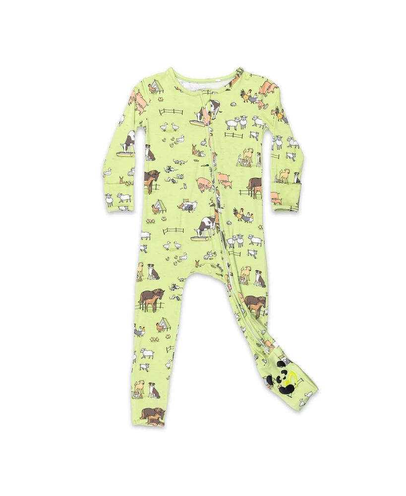 Bellabu Bear Baby Unisex Farm Animals Convertible Footie