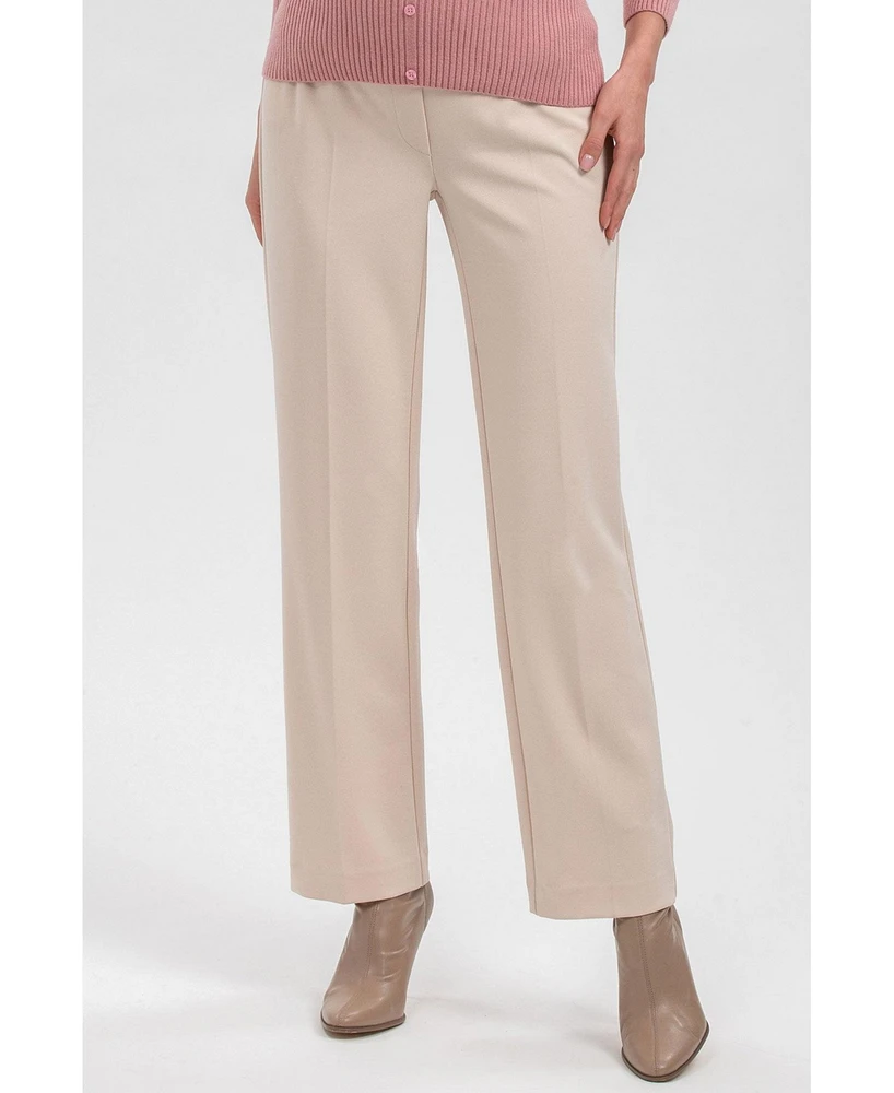 Pietro Brunelli Maternity Straight-textured super stretch Noah Pants