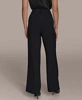 Donna Karan New York Women's Pleated Wide-Leg Pants