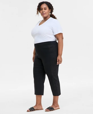 Jm Collection Plus Capri Pants, Exclusively at Macy's