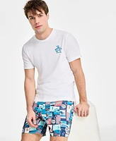 Original Penguin Men's Slim-Fit Postcard Graphic T-Shirt